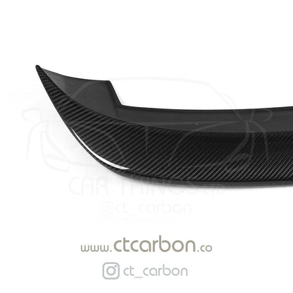 BMW 1 Series F20 2011–2019 (pre-LCI/LCI) M Sport Hatchback 3D Design Style Gloss Carbon Fibre/Carbon Fiber Boot Spoiler / Boot Lip Hatch Spoiler Rear Wing Tailgate Lip Rear Lip – CT Carbon OEM+