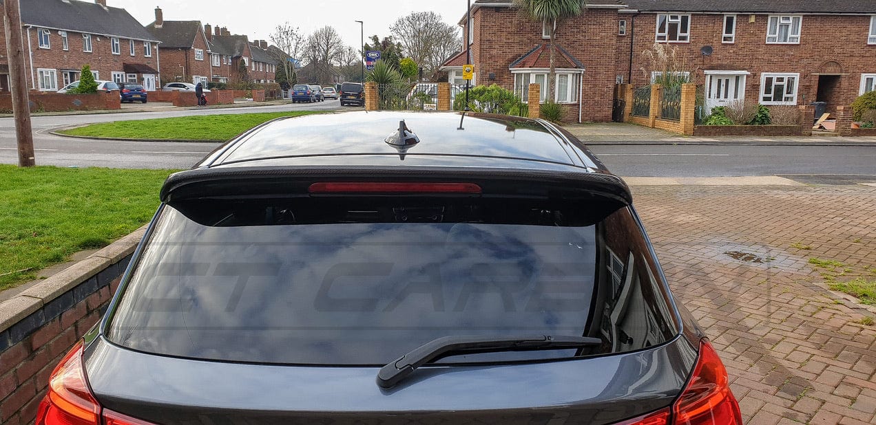 BMW 1 Series F20 M Sport Carbon Fibre Rear Lip Spoiler 3D Style 2011-2019 | Hatchback Boot/Trunk Lip Wing Tailgate Spoiler | Gloss Carbon | CT Carbon