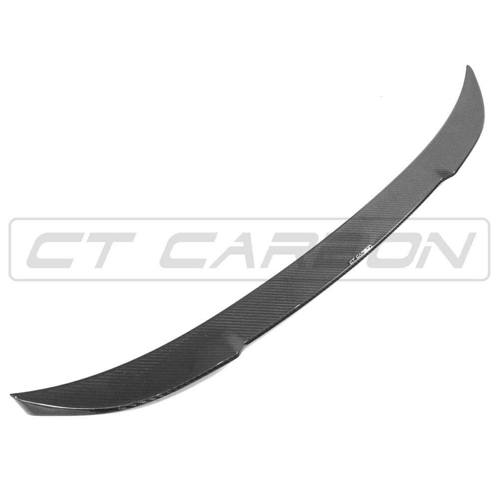 BMW G80 M3 / G20 3 Series Saloon Sedan CS Style Prepreg Dry Carbon Fibre/Fiber Rear Lip Spoiler - Gloss Boot/Trunk Ducktail by CT Carbon (2018+ G20, 2020+ G80) OEM+ Bootlid Lip