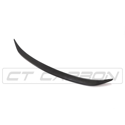 BMW 3 Series G20 (2018+) & M3 G80 (2021+) Carbon Fibre/Carbon Fiber Boot Lip Trunk Spoiler – Gloss Dry Pre-Preg OE/OEM Factory Style Rear Lip Wing for Saloon/Sedan by CT Carbon