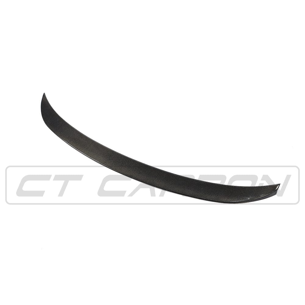 BMW 3 Series G20 / M3 G80 Rear Boot Lip Trunk Decklid Spoiler – Gloss Wet Carbon Fibre/Fiber, OEM+ M Performance Style, Saloon/Sedan 2018+ (G20) 2021+ (G80) – CT Carbon | Fits M3 Competition, M340i