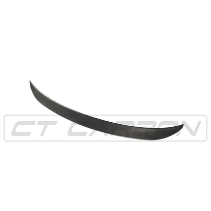BMW 3 Series G20 & M3 G80 Carbon Fibre Boot/Trunk Lid Lip Spoiler - OEM+ Gloss Wet Carbon Rear Spoiler/Decklid Wing for Saloon/Sedan (2018–2025) 320i 330i 330e M340i Competition xDrive pre-LCI/LCI | CT Carbon