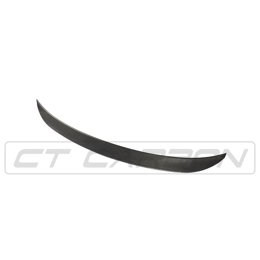BMW 3 Series G20 / M3 G80 Rear Boot Lip Trunk Decklid Spoiler – Gloss Wet Carbon Fibre/Fiber, OEM+ M Performance Style, Saloon/Sedan 2018+ (G20) 2021+ (G80) – CT Carbon | Fits M3 Competition, M340i