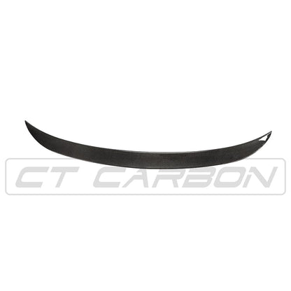 BMW 3 Series G20 & M3 G80 Carbon Fibre Boot/Trunk Lid Lip Spoiler - OEM+ Gloss Wet Carbon Rear Spoiler/Decklid Wing for Saloon/Sedan (2018–2025) 320i 330i 330e M340i Competition xDrive pre-LCI/LCI | CT Carbon