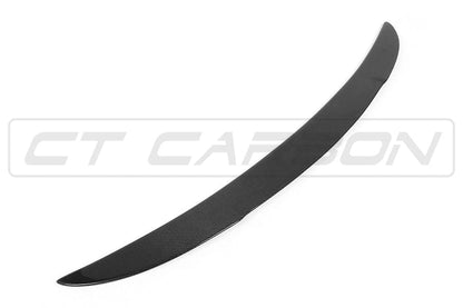 BMW F10 M5 & 5 Series (2009–2017) Carbon Fibre/Fiber Boot/Trunk Lip Spoiler – ARK Style Rear Bootlid Wing, Gloss Carbon for Saloon/Sedan