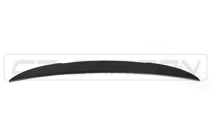 BMW F10 M5 & 5 Series (2009–2017) Carbon Fibre/Fiber Boot/Trunk Lip Spoiler – ARK Style Rear Bootlid Wing, Gloss Carbon for Saloon/Sedan