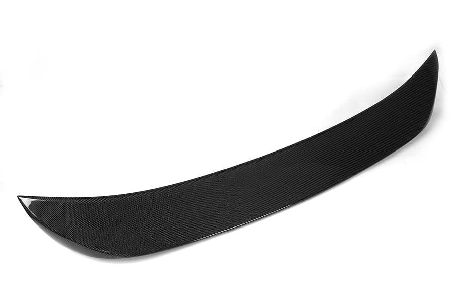BMW F10 M5 & 5 Series Saloon/Sedan Carbon Fibre (Fiber) Boot/Trunk Lip Spoiler – H Style Rear Wing Decklid/Tailgate Spoiler 2009–2017 High Gloss
