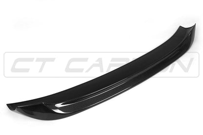 BMW F10 5 Series/M5 Carbon Fibre (Fiber) Boot Lip Spoiler H-Style – Gloss Rear Trunk/Decklid/Tailgate Wing – CT Carbon – 2010–2017 Saloon/Sedan
