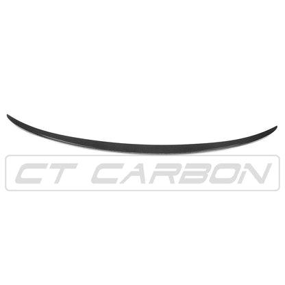 BMW F10 M5 & 5 Series (2010-2016) Carbon Fibre Trunk/Boot Lip Spoiler - M Performance (MP) Style Rear Decklid Wing | Sedan/Saloon | CT Carbon OEM+ Bootlid Extension