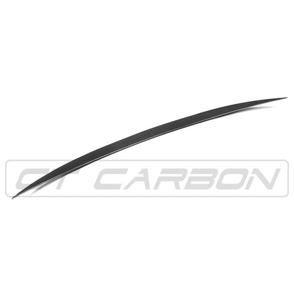 BMW F10 M5 & 5 Series (2010-2016) Carbon Fibre Trunk/Boot Lip Spoiler - M Performance (MP) Style Rear Decklid Wing | Sedan/Saloon | CT Carbon OEM+ Bootlid Extension