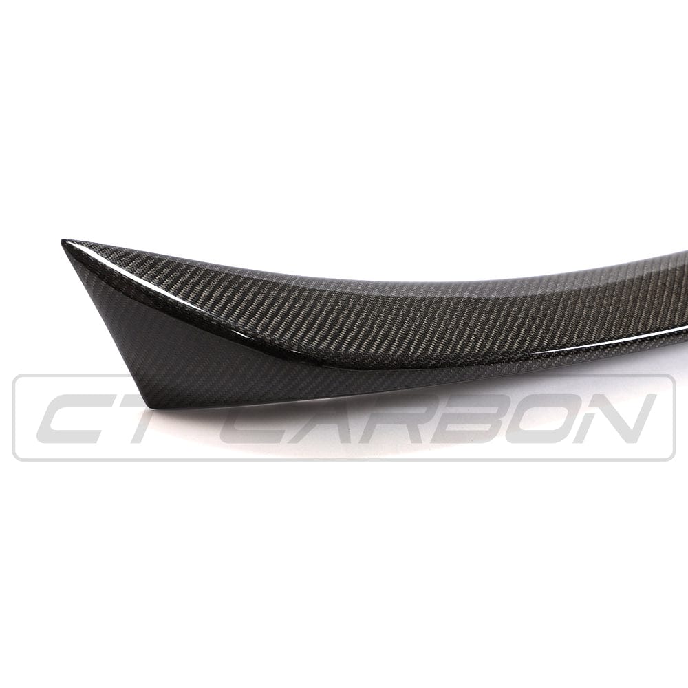 BMW F10 5 Series Saloon/Sedan / M5 V-Style Carbon Fibre Rear Boot Lip Spoiler | Trunk Lip Wing | Fits 5er F10 2009–2017, M5 2011–2016 | OEM+ Performance | CT Carbon