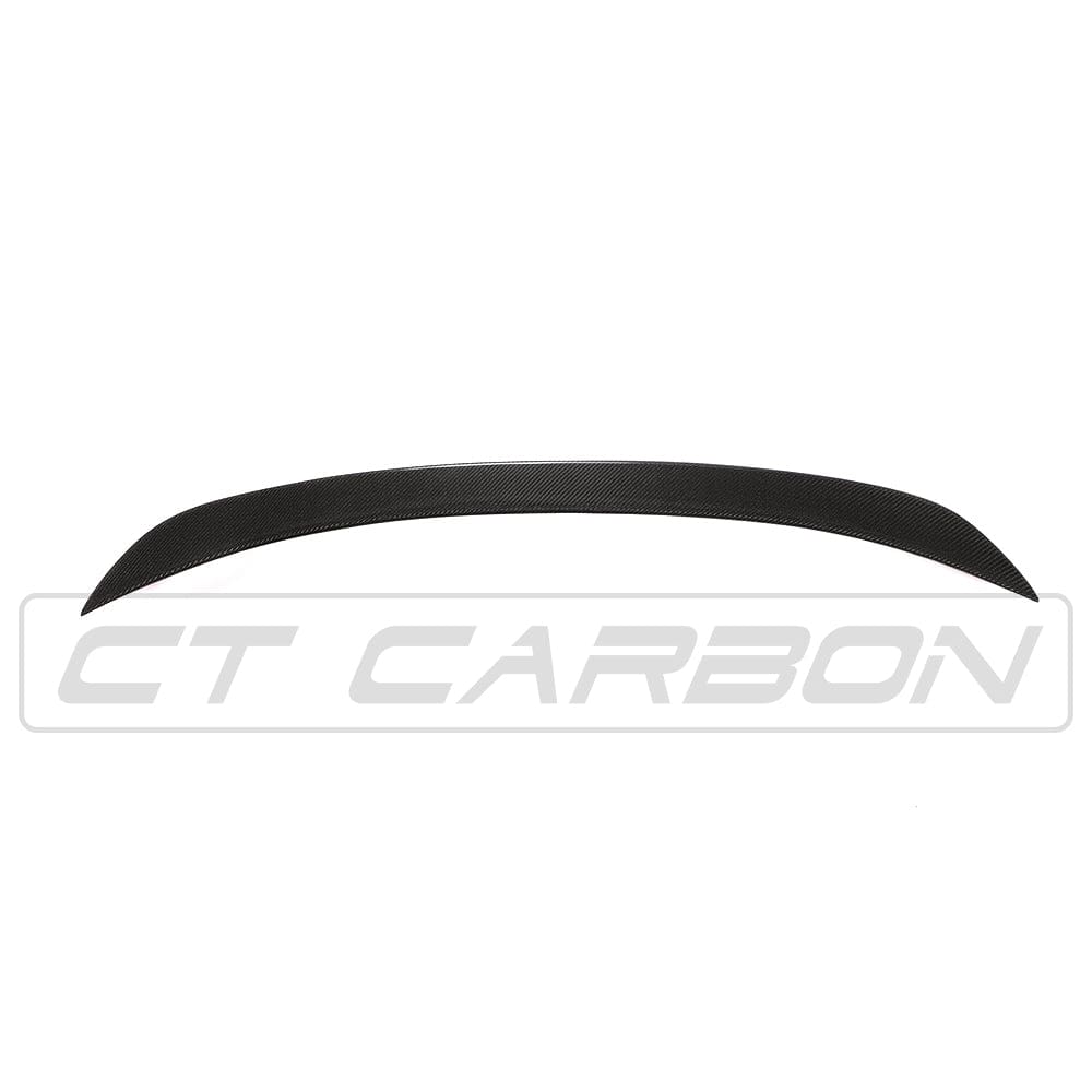 BMW F10 M5 & 5 Series Carbon Fibre/Fiber V Style Boot Lip Spoiler - Trunk/Decklid Rear Lip Wing by CT Carbon (2009-2017) Saloon/Sedan Performance Rear Spoiler