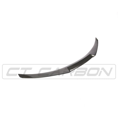 BMW 4 Series F36 Gran Coupe 2013–2020 Carbon Fibre/Fiber Boot Lip Spoiler – M4/M Performance Style High-Kick Rear Trunk Wing – Gloss Real Carbon, Direct-Fit Tailgate/Bootlid Lip for 4 Series GC