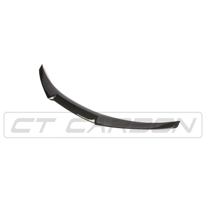 BMW 4 Series F36 Gran Coupe Carbon Fibre Boot Spoiler – M4 Style M Performance Look Rear Trunk Lip Wing | Gloss Carbon Tailgate Lip | Fits 2013–2020 418d 420i 420d 425d 428i 430i 430d 435d 435i 440i