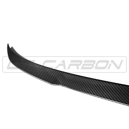 BMW 2 Series G42 Coupe Carbon Fibre Rear Lip Spoiler V Style – Boot/Trunk Lip Tail Spoiler | Prepreg Carbon Gloss Weave | Fits 2022+ 218i 220i 230i M240i | CT Carbon OEM+ Rear Wing Upgrade