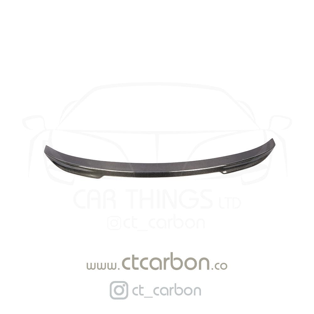 BMW M2/M2C F87 & 2 Series F22 F23 Coupe/Convertible Carbon Fibre Boot/Trunk Lip Rear Spoiler - CS Style/Look Ducktail Wing by CT Carbon (2014–2021)