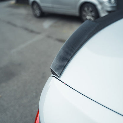 BMW M2/M2 Competition (M2C) F87 & 2 Series F22 F23 M Sport Coupe/Convertible Carbon Fibre/Fiber Boot/Trunk Decklid Lip Spoiler - M4/M Performance Style High