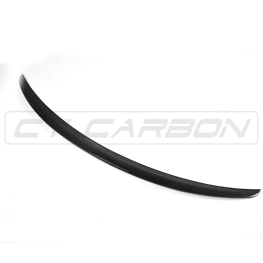 CT Carbon BMW M2/M2C M2 Competition F87 & 2 Series F22 F23 Carbon Fibre (Fiber) Boot/Trunk Lip Spoiler, M Performance MP Style Rear Wing Decklid/Tailgate Lip, 2014–2021 Coupe/Convertible, OEM+ Bootlid Rear Spoiler
