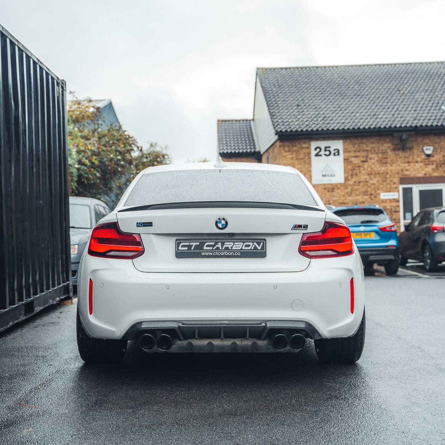 CT Carbon BMW M2/M2C M2 Competition F87 & 2 Series F22 F23 Carbon Fibre (Fiber) Boot/Trunk Lip Spoiler, M Performance MP Style Rear Wing Decklid/Tailgate Lip, 2014–2021 Coupe/Convertible, OEM+ Bootlid Rear Spoiler