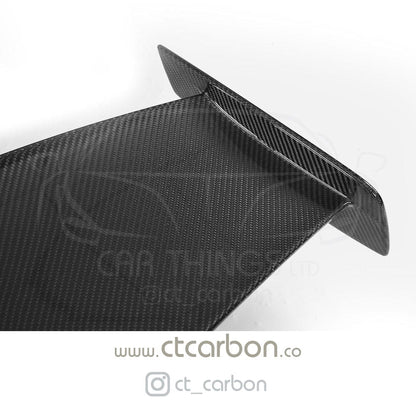BMW M2/M2 Competition M3 F80 M4 F82 F83 Carbon Fibre/Fiber GT Wing – MAD Style Rear Wing Spoiler Trunk/Boot Lid Aerofoil – Performance Rear Deck Spoiler Kit by CT Carbon (2014–2020)