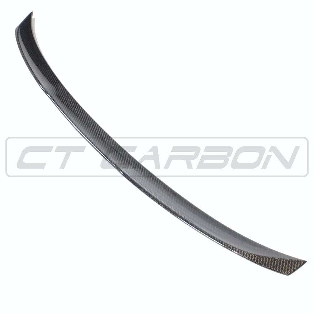 CT Carbon BMW G80 M3 & G20 3 Series Carbon Boot/Trunk/Decklid Lip Spoiler - M Performance (MP) Style OEM+ Rear Lip Wing - Pre-Preg Carbon Fibre/Fiber, High Gloss - Saloon/Sedan 2018+ / 2021+