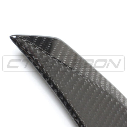 CT Carbon BMW G80 M3 & G20 3 Series Carbon Boot/Trunk/Decklid Lip Spoiler - M Performance (MP) Style OEM+ Rear Lip Wing - Pre-Preg Carbon Fibre/Fiber, High Gloss - Saloon/Sedan 2018+ / 2021+