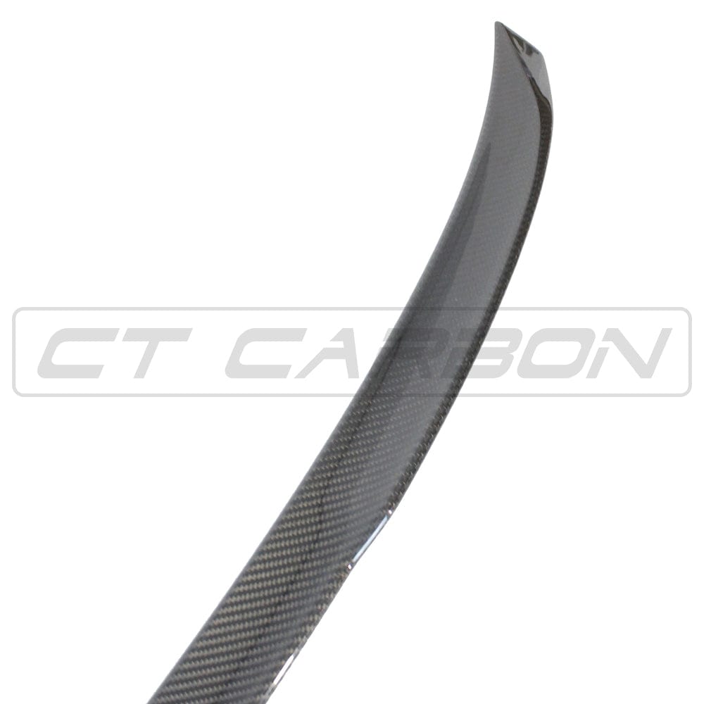 CT Carbon BMW G80 M3 & G20 3 Series Carbon Boot/Trunk/Decklid Lip Spoiler - M Performance (MP) Style OEM+ Rear Lip Wing - Pre-Preg Carbon Fibre/Fiber, High Gloss - Saloon/Sedan 2018+ / 2021+