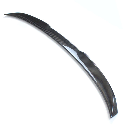 CT Carbon BMW G80 M3 & G20 3 Series Carbon Boot/Trunk/Decklid Lip Spoiler - M Performance (MP) Style OEM+ Rear Lip Wing - Pre-Preg Carbon Fibre/Fiber, High Gloss - Saloon/Sedan 2018+ / 2021+