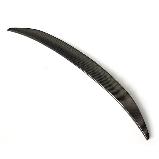 CT Carbon BMW M3 E92 Coupe (2007-2013) Carbon Fibre Boot Spoiler / Rear Lip / Trunk Lip Spoiler - M Performance MP Style - Carbon Fiber Bootlid Lip