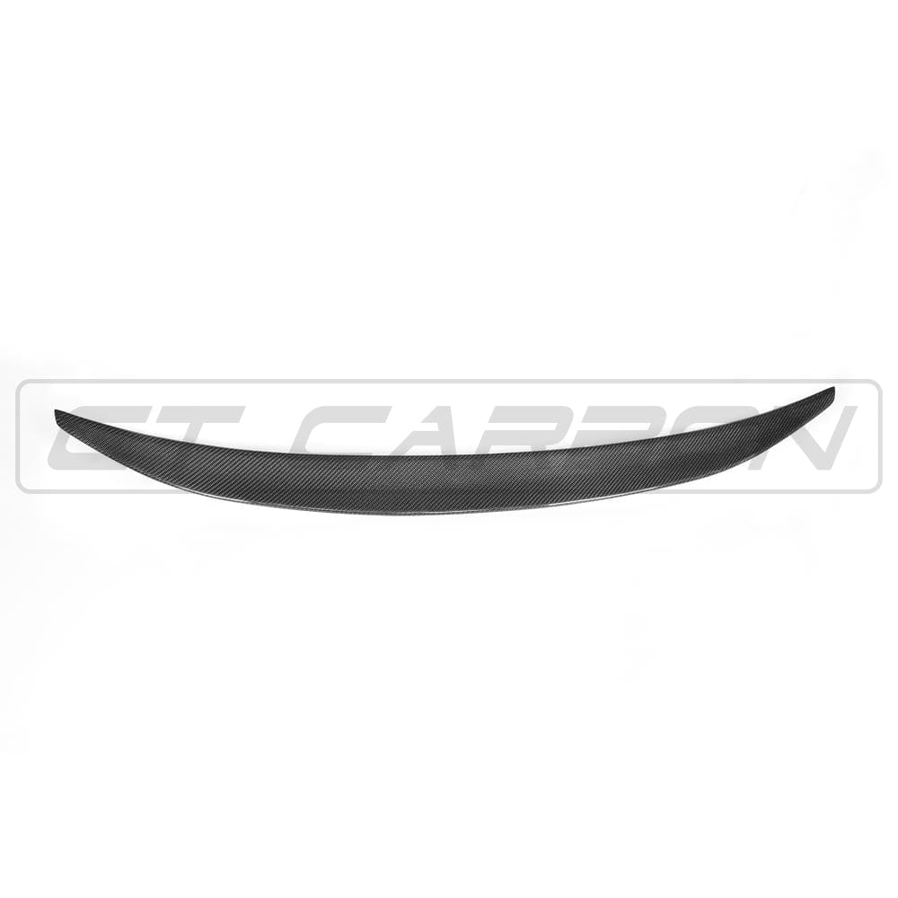 CT Carbon BMW M3 E92 Coupe (2007-2013) Carbon Fibre Boot Spoiler / Rear Lip / Trunk Lip Spoiler - M Performance MP Style - Carbon Fiber Bootlid Lip