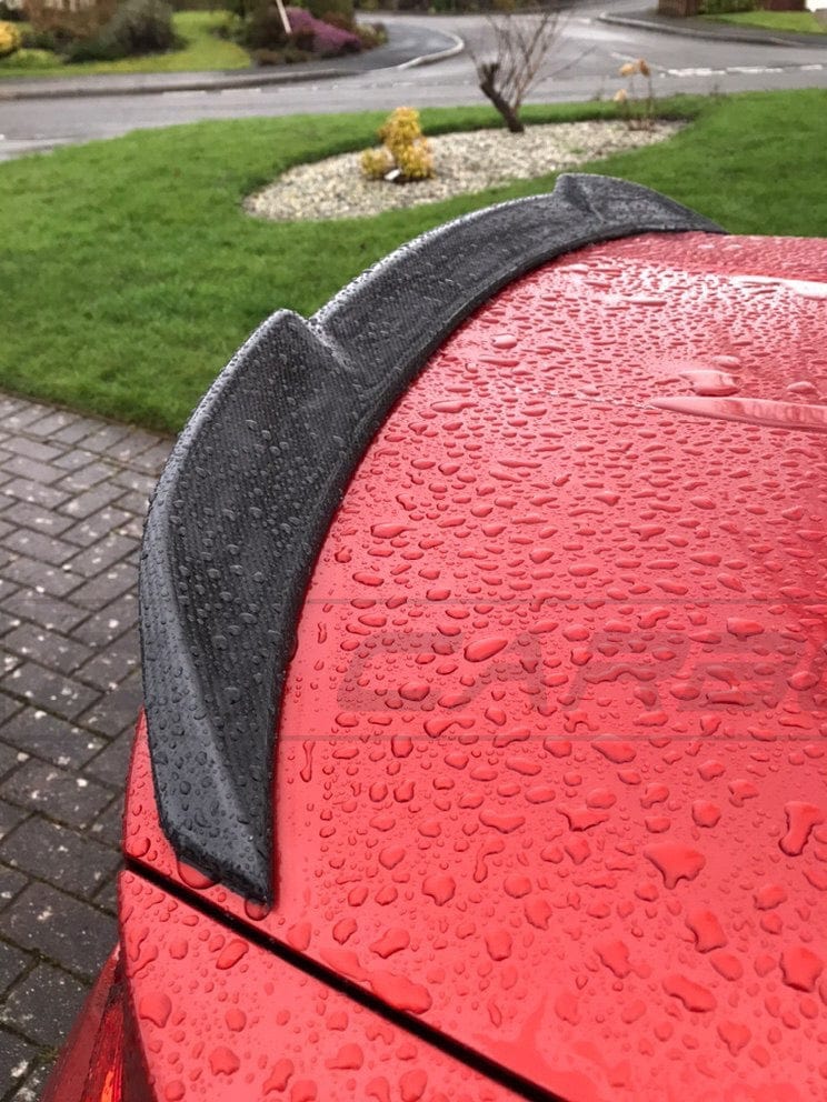 BMW M4 F82 Carbon Fibre/Carbon Fiber Rear Boot Lip Spoiler – CS/Club Sport Style Ducktail | Trunk Lip Wing | Fits 2014–2020 F82 Coupe | CT Carbon