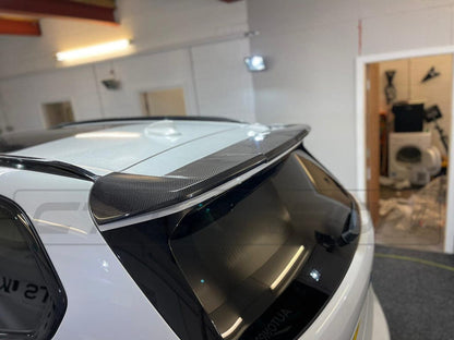 BMW X5 G05 (2018-on) Carbon Fibre/Fiber Rear Lip Spoiler - Tailgate/Boot/Trunk Lid Wing | CT Carbon CT Design Gloss OEM Style M Sport Performance