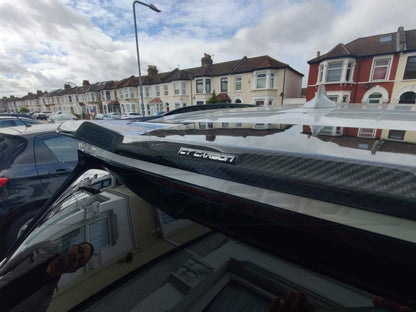 BMW X5 G05 (2018-on) Carbon Fibre/Fiber Rear Lip Spoiler - Tailgate/Boot/Trunk Lid Wing | CT Carbon CT Design Gloss OEM Style M Sport Performance