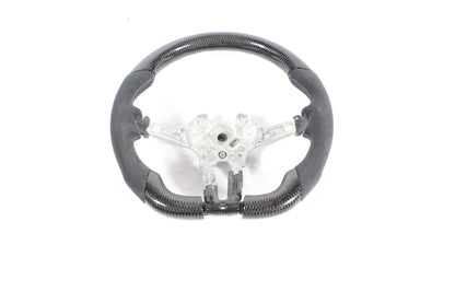 BMW F-Series Performance Steering Wheel – Carbon Fibre & Alcantara Suede, Flat-Bottom D-Shape, OEM Core Upgrade – Fits F87 M2/M2C, F80 M3, F82 F83 M4, F30 F31 3 Series, F32 F33 4 Series, F20 F21 1 Series, F22 F23 2 Series, F15 X5, F16 X6, F85 X5M, F86 X6M