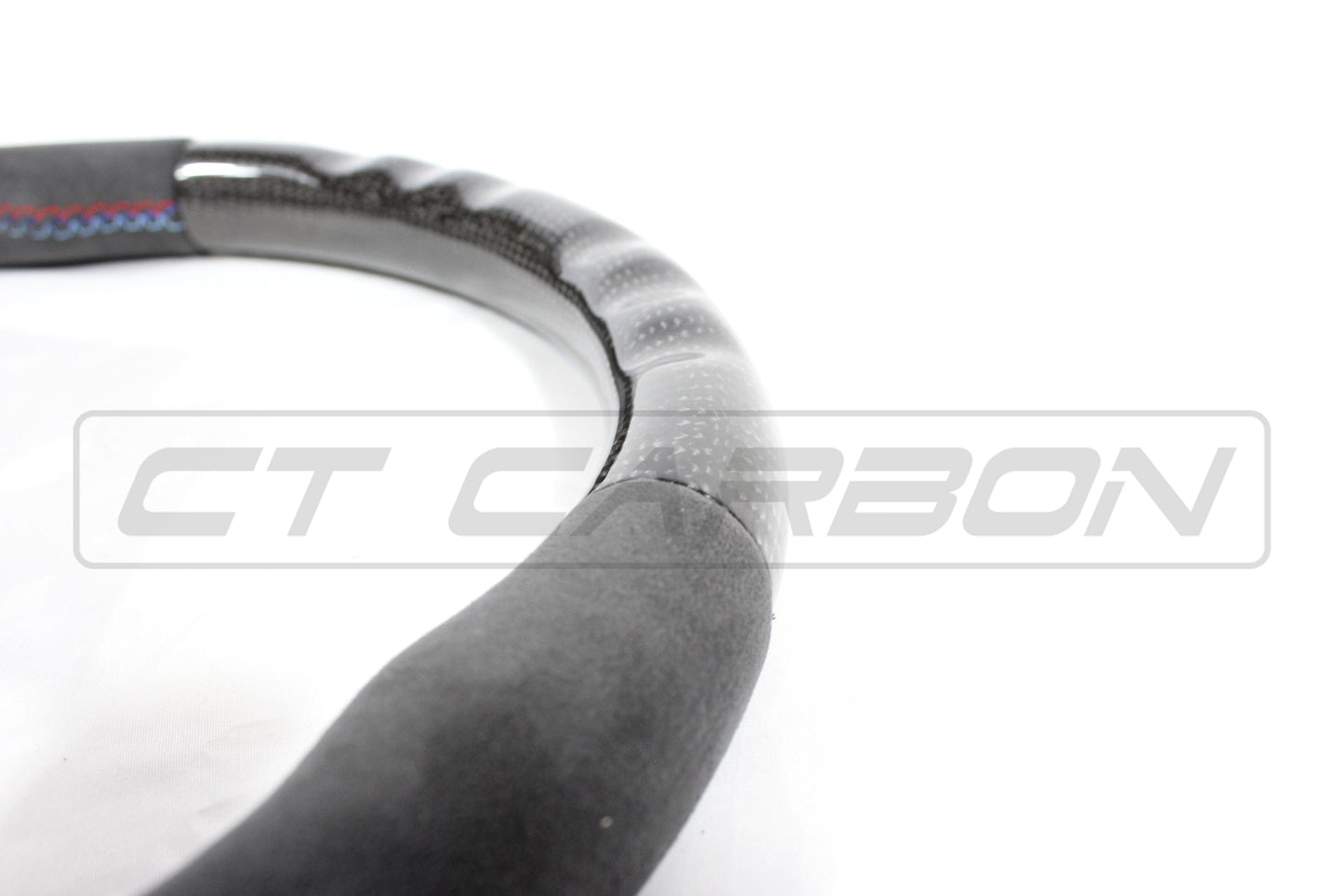 BMW F-Series Carbon Fibre (Carbon Fiber) & Alcantara Suede Steering Wheel - M Performance Style OEM Core Replacement Upgrade Retrofit | F87 M2/M2 Competition, F80 M3, F82/F83 M4, F20/F21, F22/F23, F30/F31, F32/F33, F15/F85 X5, F16/F86 X6