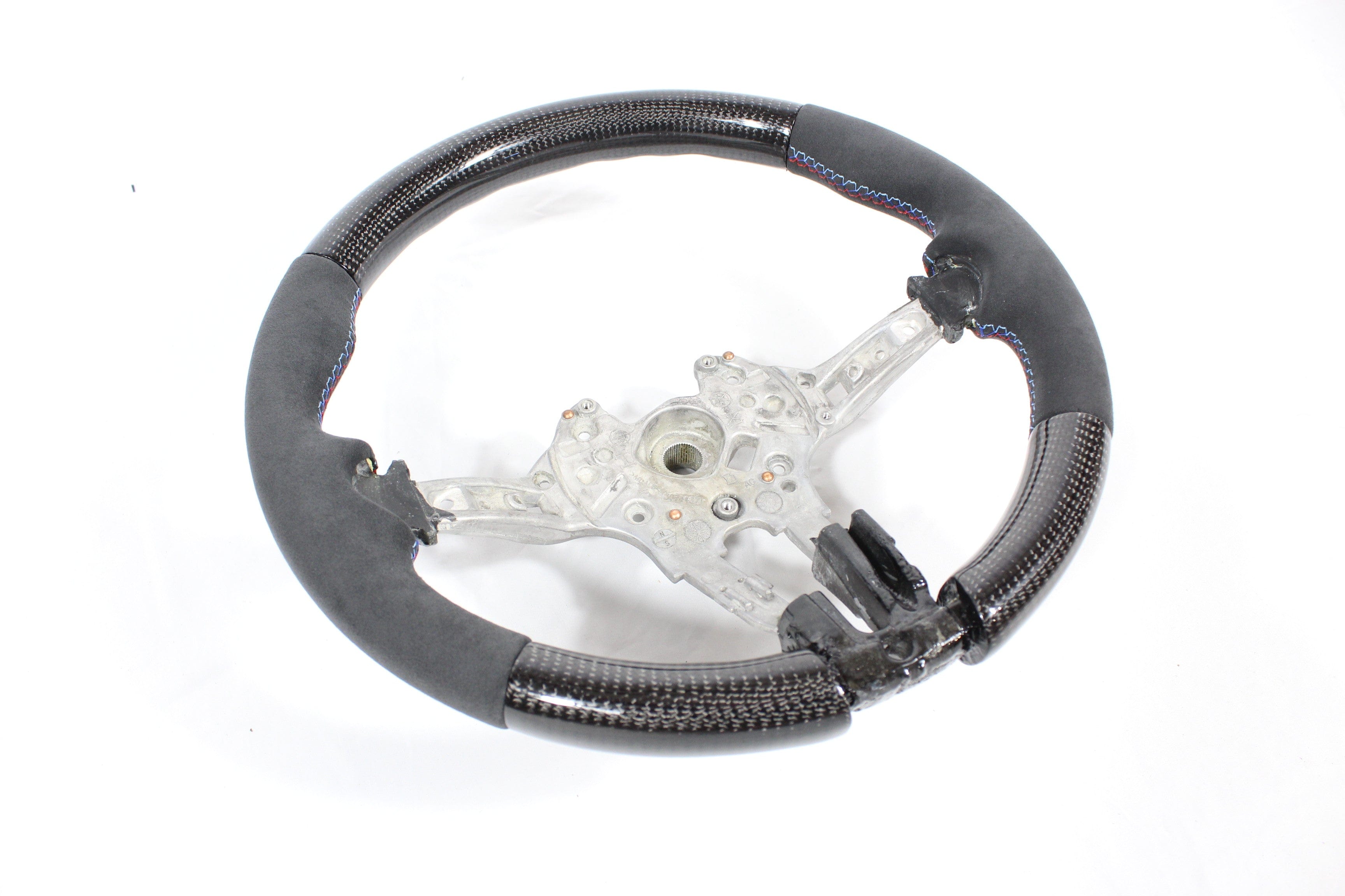 BMW FXX CARBON FIBRE / ALCANTARA STEERING WHEEL – MJ Modifications