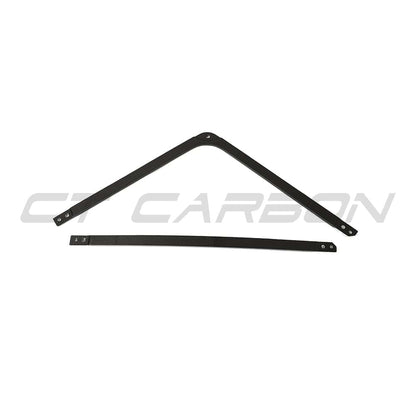 CT Carbon Prepreg Carbon Fibre/Fiber Front Upper Strut Brace/Bar for BMW M2 M3 M4 G-Series (G87 G80 G81 G82 G83, S58) - Tower Brace Shock Tower Cross Brace Engine Bay Under Bonnet OEM+ Direct Fit