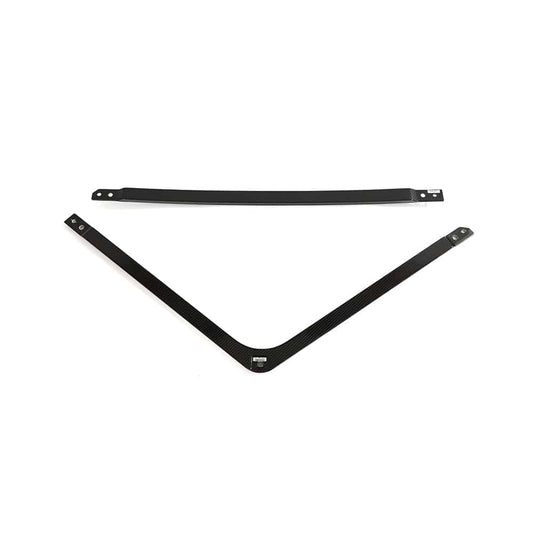 CT Carbon Prepreg Carbon Fibre/Fiber Front Upper Strut Brace/Bar for BMW M2 M3 M4 G-Series (G87 G80 G81 G82 G83, S58) - Tower Brace Shock Tower Cross Brace Engine Bay Under Bonnet OEM+ Direct Fit