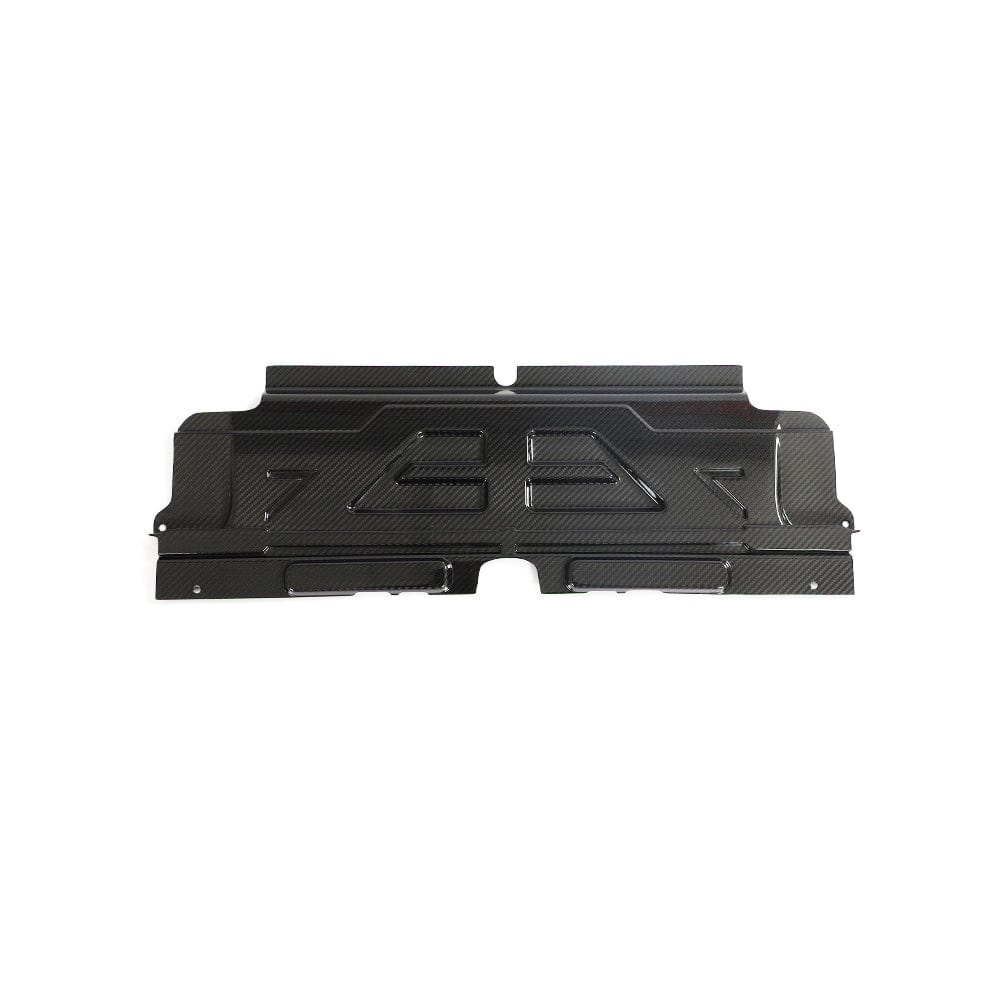 CT Carbon BMW M2 M3 M4 G87 G80 G81 G82 G83 Carbon Fibre/Fiber Slam Panel Cover – Upper Radiator Top Cover, Radiator Shroud, Core Support Lock Carrier Bonnet Latch Engine Bay Trim – G8X S58 2x2 Twill Pre-Preg
