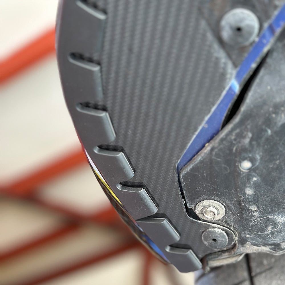 Universal Front Splitter & Lip Protector Kit by CT Carbon – Bumper Chin Saver, Scrape Guard/Scrape Strip, Curb/Kerb Rash Protector, Skid/Edge Guard for Carbon Fibre & ABS Spoilers & Valances – Trim-to-Fit 8pc