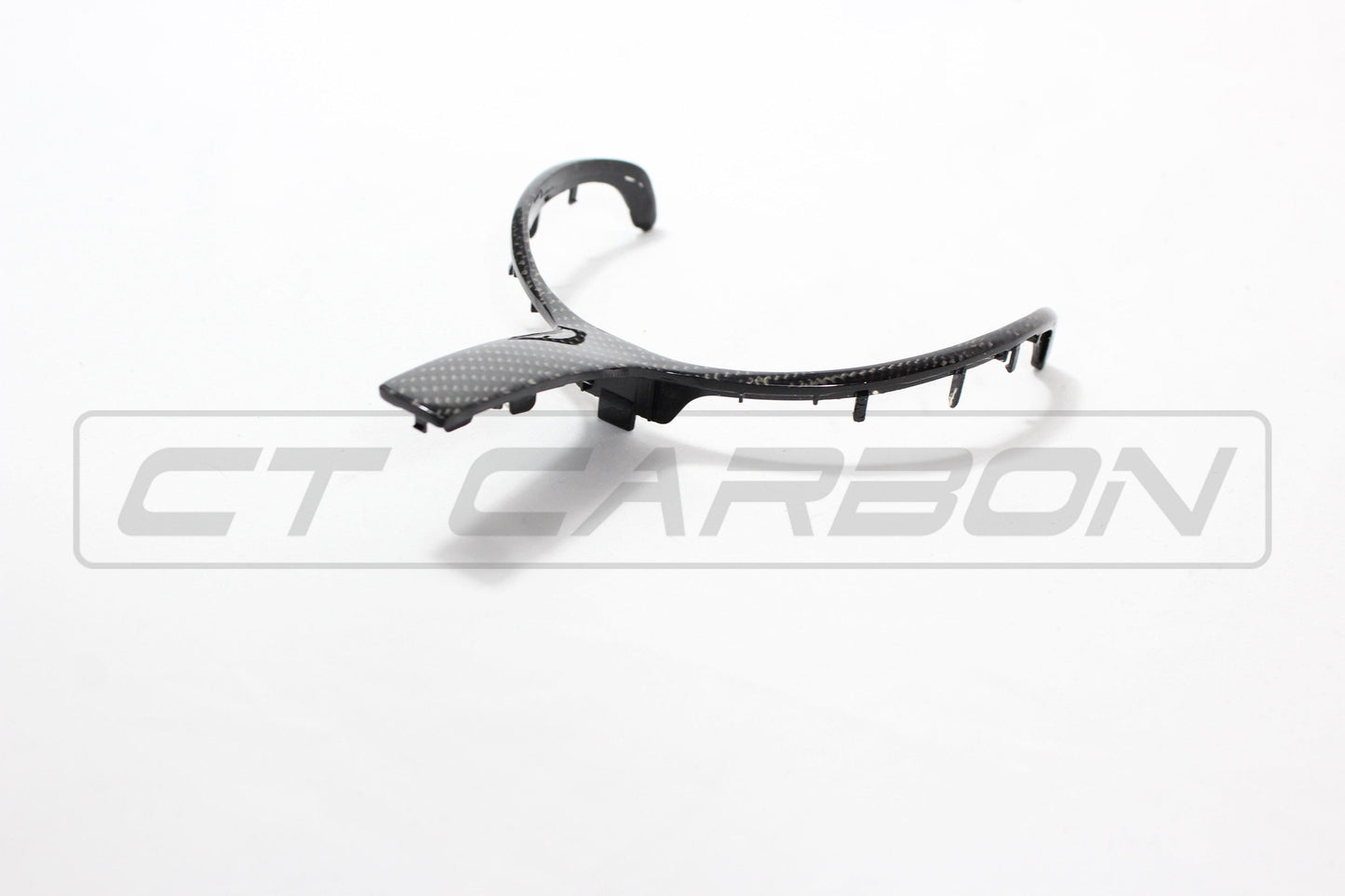 CT Carbon BMW F-Series M Sport Replacement Steering Wheel Centre/Center Trim - Real Carbon Fibre Insert/Spoke Cover/Bezel/Garnish, M Performance Style OEM+ - Fits F10 F20 F21 F22 F23 F30 F31 F32 F33 F15 F16 (2012-2019) 1 2 3 4 Series X5 X6