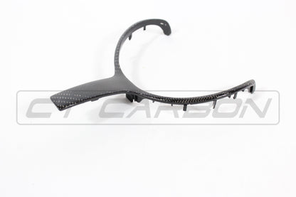 CT Carbon BMW M Sport Carbon Fibre Steering Wheel Trim Cover for F-Series (F10 F20 F21 F22 F23 F30 F31 F32 F33 F15 F16) 1 2 3 4 Series X5 X6, 20122019