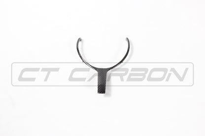 CT Carbon BMW F-Series M Sport Replacement Steering Wheel Centre/Center Trim - Real Carbon Fibre Insert/Spoke Cover/Bezel/Garnish, M Performance Style OEM+ - Fits F10 F20 F21 F22 F23 F30 F31 F32 F33 F15 F16 (2012-2019) 1 2 3 4 Series X5 X6