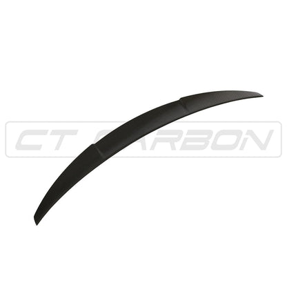 BMW M2/M2C F87 & 2 Series F22 F23 Carbon Fibre Boot Lip Spoiler – ARK Style Ducktail Trunk Wing – Fits 2014–2021 Coupe/Convertible – Gloss Carbon Rear Lip Upgrade by CT Carbon