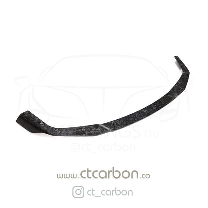 BMW M2 Competition F87 Forged Carbon Fibre Front Lip Splitter - CS Style Front Spoiler Bumper Lip Aero (2018-2021) M2C Forged Carbon Fiber