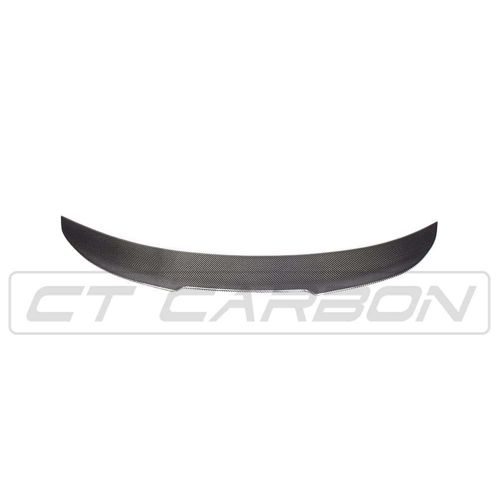BMW E92/E90 M3 & 3 Series (2007-2013) Carbon Fibre (Fiber) Boot/Trunk Lip Spoiler – PS Style Ducktail Rear Wing – CT Carbon
