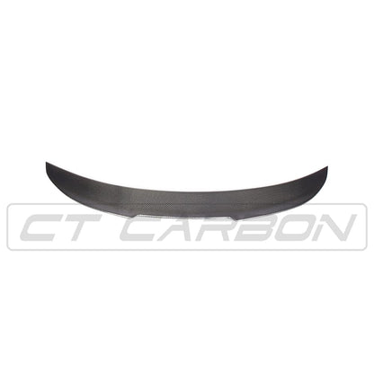 BMW E92/E90 M3 & 3 Series (2007-2013) Carbon Fibre (Fiber) Boot/Trunk Lip Spoiler – PS Style Ducktail Rear Wing – CT Carbon