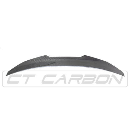 BMW M3 G80 / 3 Series G20 Carbon Fibre/Carbon Fiber Rear Lip Spoiler | Boot/Trunk Decklid Lip | PS Style | CT Carbon | 2018+ G20, 2021+ G80 | OEM+ Sedan/Saloon Rear Wing Extension