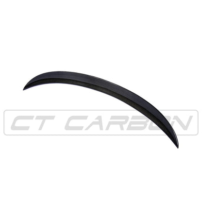 BMW E90 M3 & 3 Series Saloon/Sedan (4-Door) Carbon Fibre Boot/Trunk Lip Spoiler - M Performance (MP) Style Rear Wing | 2008-2013 | CT Carbon