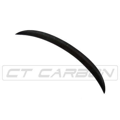 BMW E90 M3 & 3 Series Saloon/Sedan (4-Door) Carbon Fibre Boot/Trunk Lip Spoiler - M Performance (MP) Style Rear Wing | 2008-2013 | CT Carbon